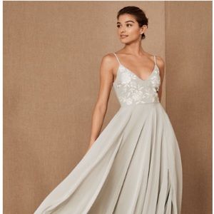 BHLDN Sadia Dress in Fog